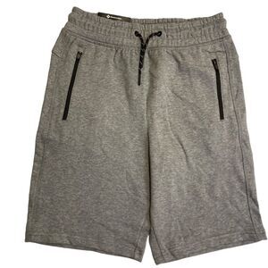 Medium Grey Heather - Member's Mark Big Boy's Elastic Waist Stretch Knit Active